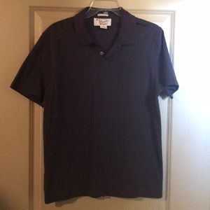 Purple polo shirt